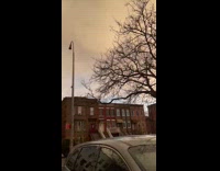 Guy gets excited when he sees rainbow