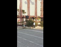 Brown shirt guy black light dome plant 