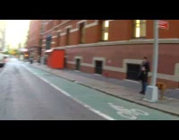 Collab WINY - Motorcycle rider POV argue with cyclist with sunglasses