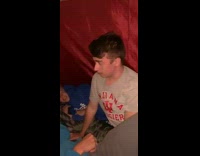 Collab BitchIG2 - Guys tent camping wake up instantly