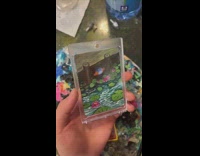 Painting pokemon card mudkip