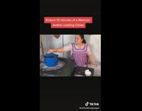 Squid Game enduring cooking Chiles Mexicanos 