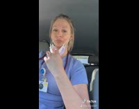 Blue scrubs girl sour patch kids mask 