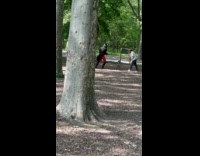 Collab winy - Man in Costume Does Random Kicks and Punches