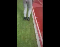 Guy does can you film this trend and yells at people filming