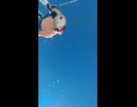 upside down camera ski fall