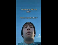 Guy catches mom and kid conversation dad 