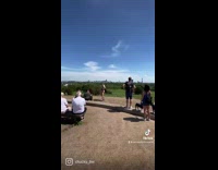 Collab DailyDoseOfInternet - Guy let parrots fly at park tiktok