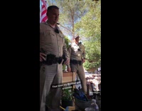 Collab BitchIG2 - Three cops arrest guy for telling kid to stop banging on walls