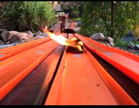 Collab WeirdM - Man sets hot wheels toy on fire part 1