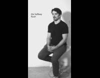 Guy debates flushing toilet halfway through poo