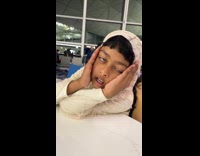 Sister likes playing at school than travelling