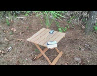 Black shirt guy shoots iphone phone gun