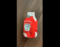 Man jokes about unique  tomato ketchup packets
