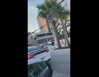 Chophouse photoshoot girl wear black asymmetrical pants 