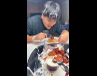 Collab Clips MPUGC - Man splashing ranch dip on friend