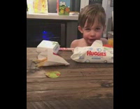Collab FunBestVids - Little boy says holy fucking moly huggies