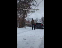 When its snowing in Baltimore 