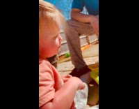 Girl sings One Last Breath by Creed