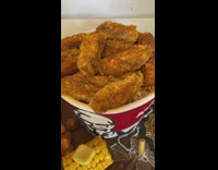 KFC kentucky fried chicken as cake 