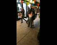 Woman has bag that looks like n95 mask