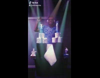 Corona virus DJ toilet paper white headphones 