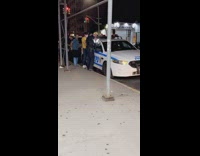 Apprehended guy help police open locked car