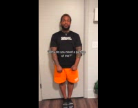 Woman uses dance filter on boyfriend 