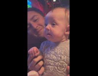 Baby cries at restaurant as workers sing 