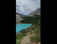 View of lake in Italy