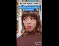 Collab KaleSaladIG - Girl makes coronavirus joke China