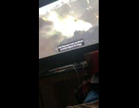 Collab BitchMP - Guinea pig laying in bed watching tv looks away