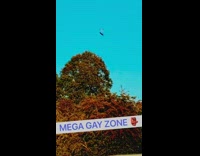 Collab BitchIG2 - Guy rides red scooter throws it up