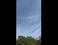 Man sees rainbow halo around sun