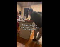 Submitter pranks dad with old boss name