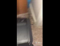 Collab BitchIG2 - Bathroom friend music disappear scare