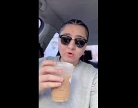 Girl in car le dollar bean  lesbian 