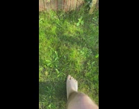 Tan spray leg wd40 prosthetic leg 2