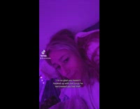 Woman laughs about not hooking up