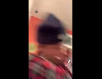 Collab BitchIG2 - Guy in black north face beanie skit queen of england