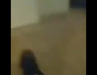 Guy does backflip and body slams into dresser and TV