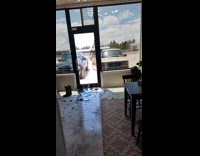 Collab Clips MPUGC - Goat breaks glass door