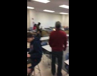 Collab BitchMP - Fire inside of classroom to warm up students 