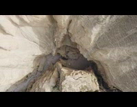 Time Lapse drone fly upwards video shoot 