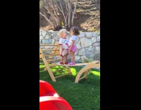 Woman does voice over talking toddlers 