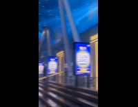 Man shows subway fire at Penn Station