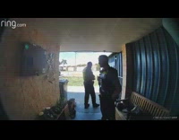 Two police rejected by the automated voice on the door