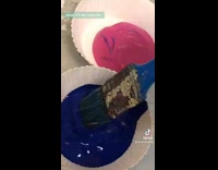 Painting school locker gradient