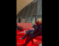 Collab IITW - Woman shiny dress with light equipment photoshoot