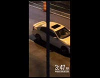 Guy uses leaf blower at three am 